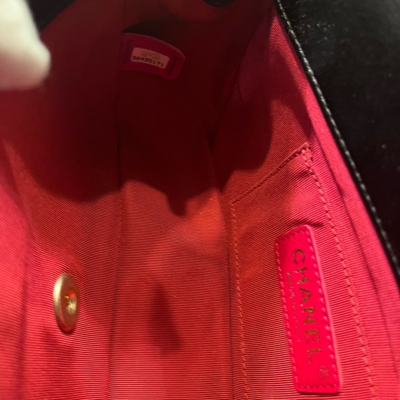 CHANEL Authentic 2021 Mini Crystal Pearls Chain Flap Shoulder Bag - Picture 13 of 17